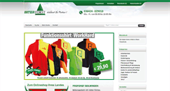 Desktop Screenshot of interforst-shop.de